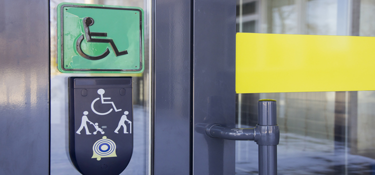 automatic handicap door opener in Willows