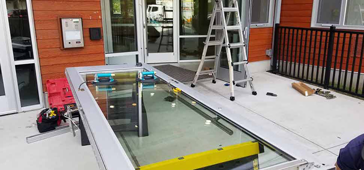 storefront door glass replacement Willows
